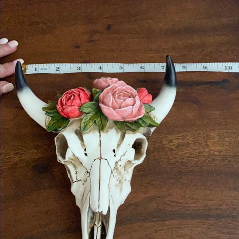 Skill with flower wall decor - Picture 3 of 4